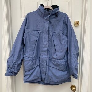 Eddie Bauer Women's Slate Blue Ski Jacket w Multiple Zip Pockets - Large